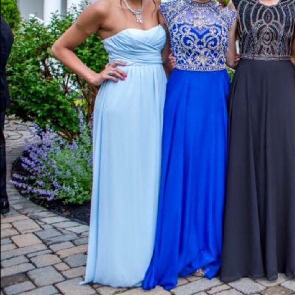 Light blue prom dress!!!! - Picture 4 of 5